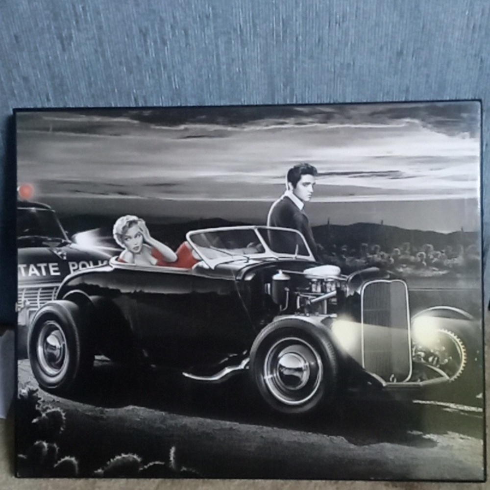 Marilyn Monroe & Elvis Presley Wall Decor